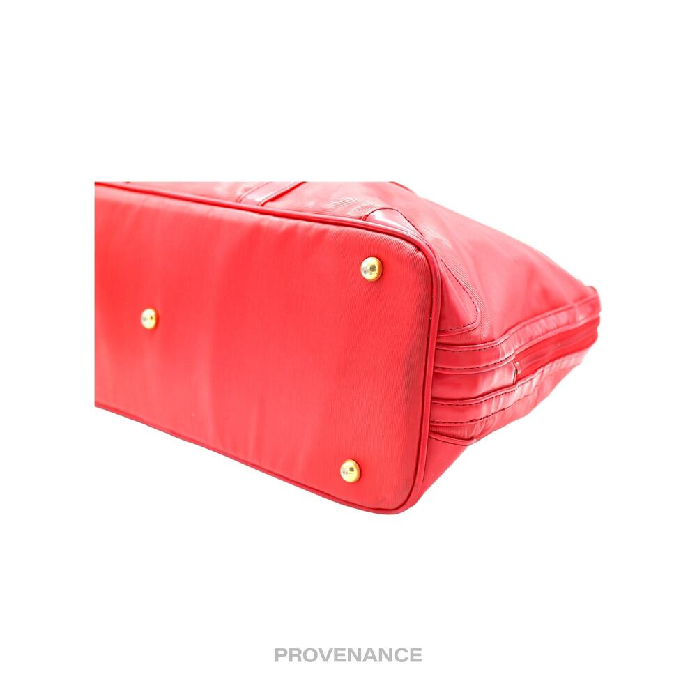 🔴 Balenciaga X Dunlop Clamshell Travel Bag - Red - Picture 6 of 11